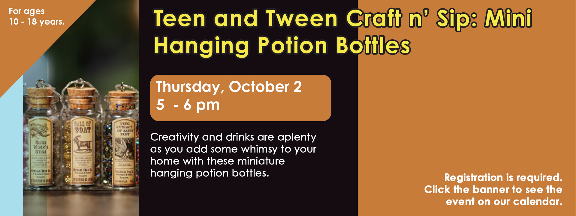 Teen Tween Craft Oct 2